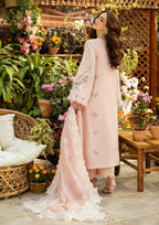 3 Piece Stitched Chikankari Suit - Ready To Wear