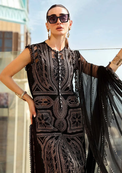 03-Piece Lawn Suit With Embroidery - Ready To Wear