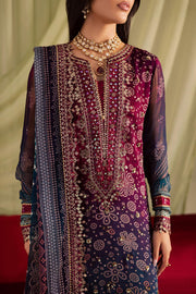 3 Piece Stitched Printed Lawn Suit - Ready To Wear