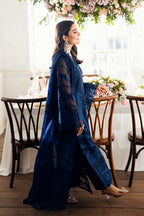 3 Piece Stitched Luxury Chiffon Dress - Ready To Wear