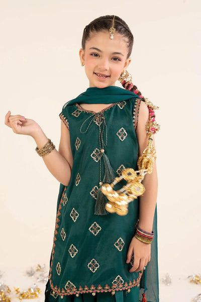 Rich Bottle Green: Embroidered Silk Suit