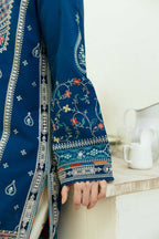 03-Piece Lawn Suit With Embroidery - Ready To Wear