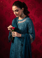 03-Piece Chiffon Suit With Embroidery | Ready To Wear